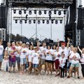 ERGO darbuotojai prisijungė prie savanorių komandos festivalyje „Darom prie jūros“