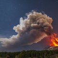 Trumpam išsiveržė Etnos ugnikalnis