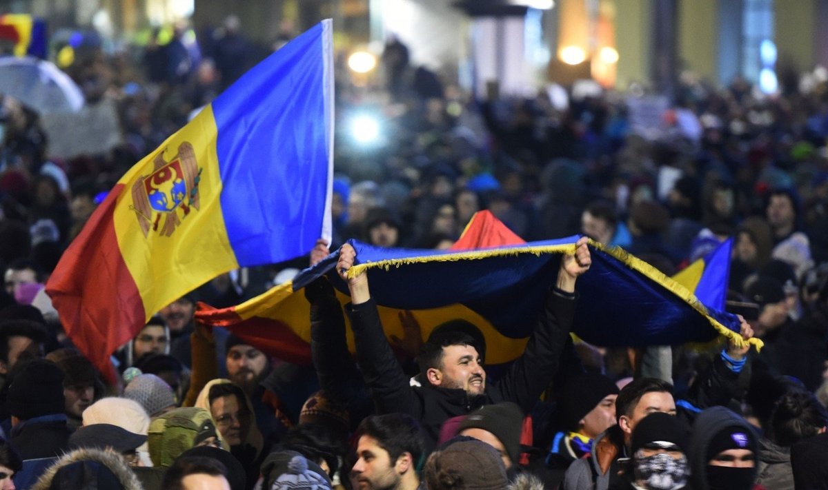 Riaušės ir protestai Rumunijoje
