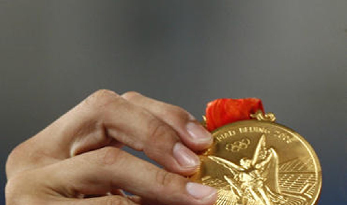 Pekino olimpinių žaidynių aukso medalis