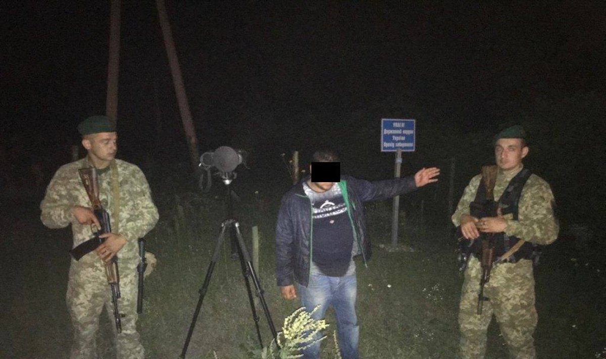 В Украине на границе с РФ поймали россиянина