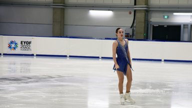 Po trumposios programos Lietuvos čiuožėja jaunimo olimpiniame festivalyje – aštunta
