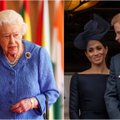 Karalienė Elizabeth II ir rūmai pirmą kartą pasisakė apie audras keliantį Harry ir Meghan interviu
