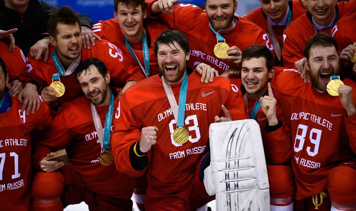 Rusijos ledo ritulininkai - olimpiniai čempionai