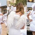Tūkstančiai baltai apsirengusių žmonių sugūžėjo į Niujorko gatves: per pasaulį vilnija „Baltoji vakarienė“