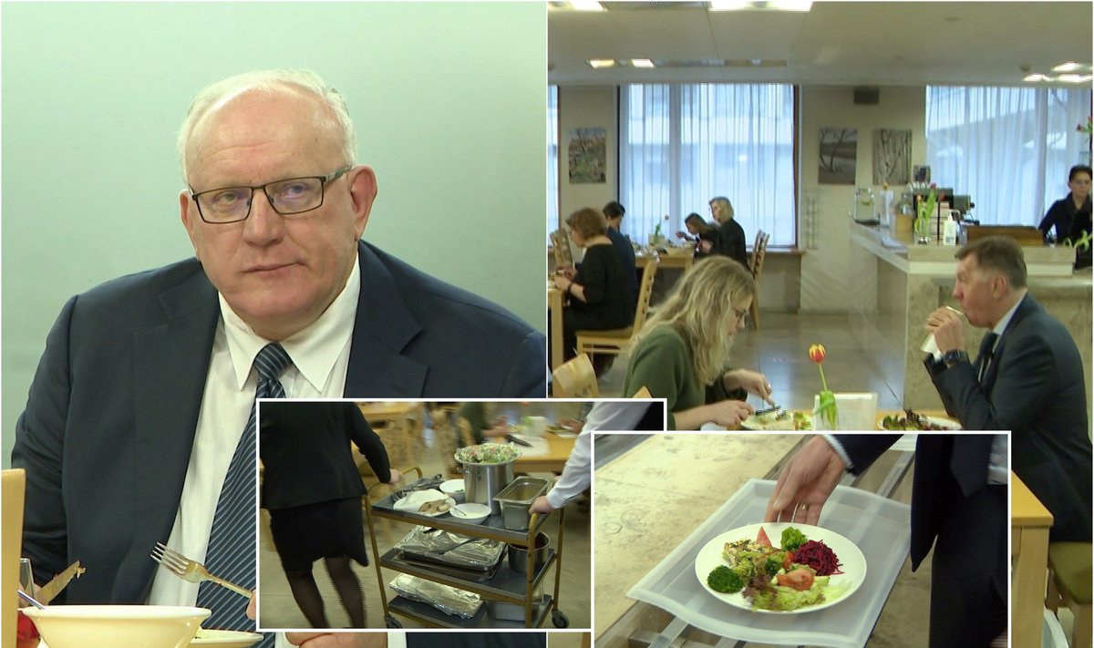 Seimo nariai įvertino naują parlamento valgyklą