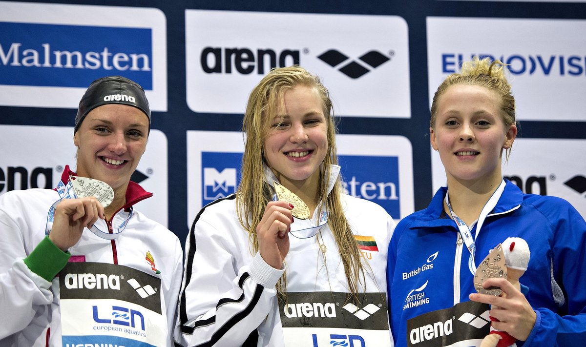 Katinka Hosszu, Rūta Meilutytė ir Siobhan-Marie O'Connor