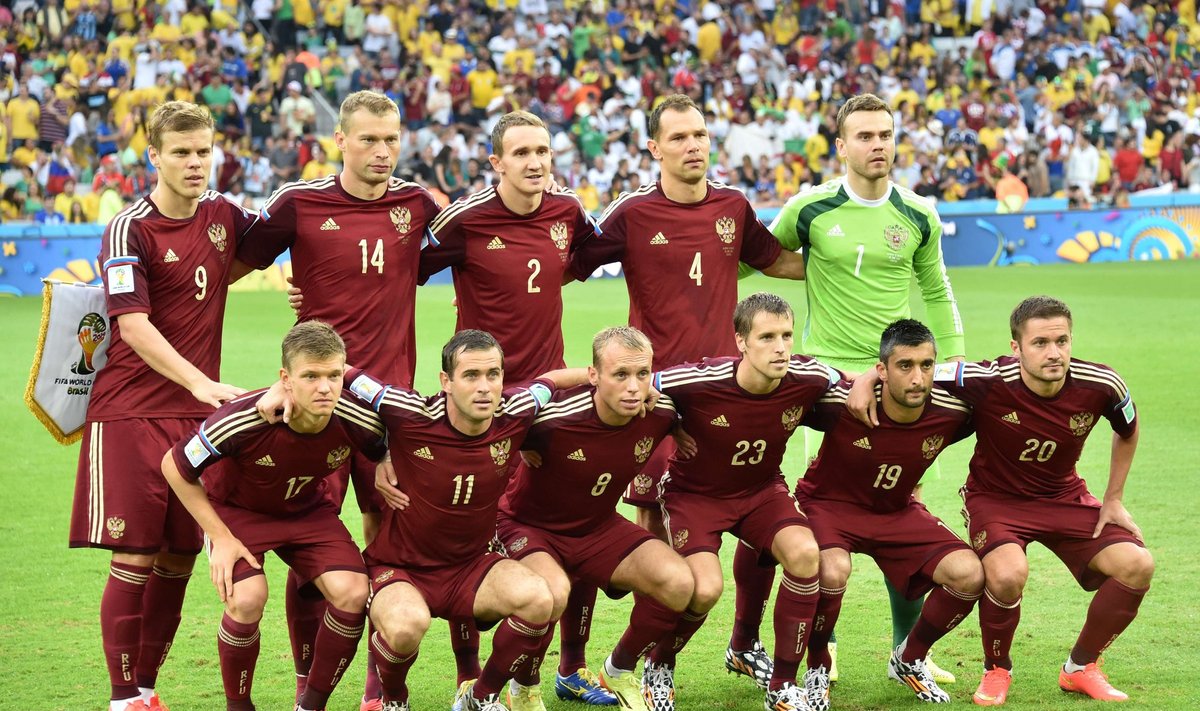 2014 metų Rusijos futbolo rinktinė