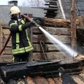 Vilniaus tabore kilo gaisras
