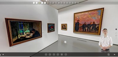 Virtualus turas Nacionalinėje dailės galerijoje