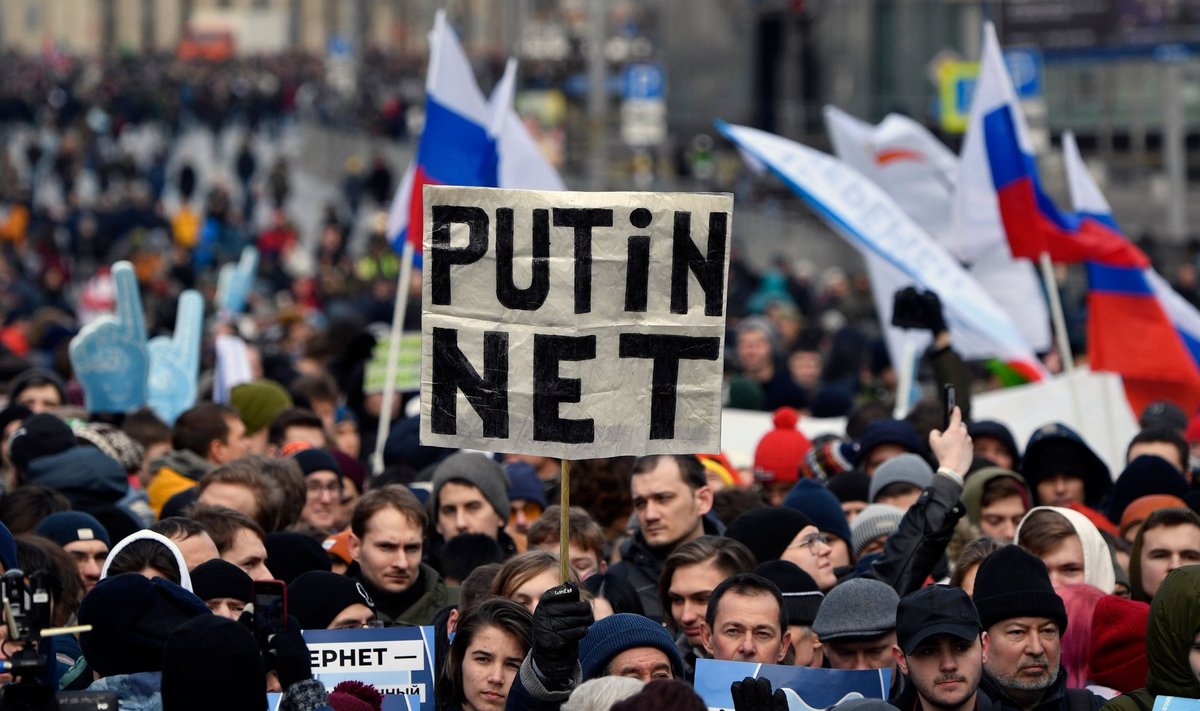 Mitingas Maskvoje už interneto laisvę