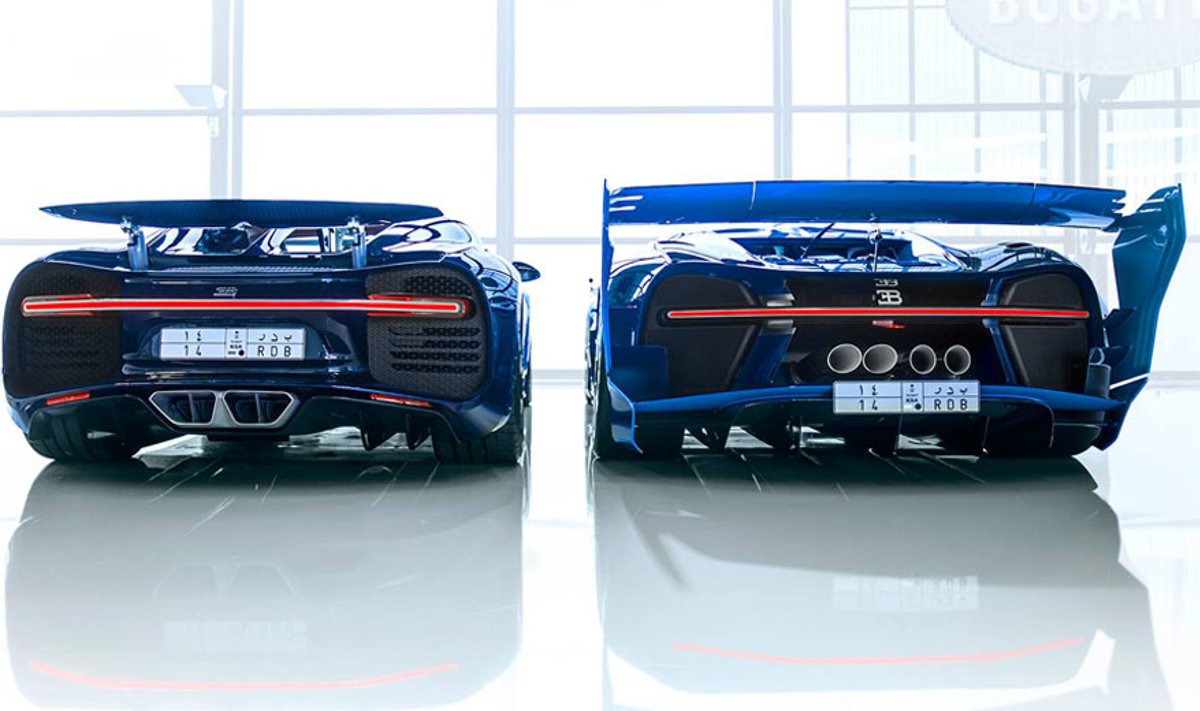 Saudo Arabijos princo "Bugatti" automobiliai iš ekspozicijų