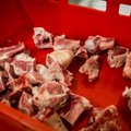 Sandėlyje Vilniuje - tonos neaiškios mėsos