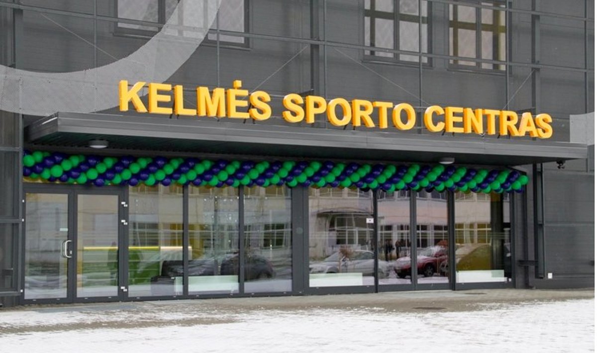 Kelmės sporto centras // Vaidos Sutkienės nuotr.
