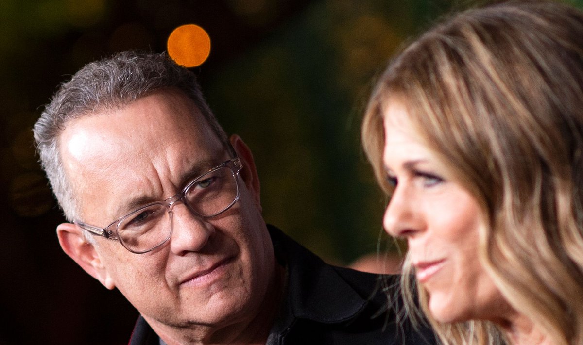 Tom Hanks  su žmona Rita Wilson 
