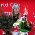 Laimėjusi slalomo rungtį M. Shiffrin tapo kalnų slidinėjimo pasaulio taurės varžybų lydere