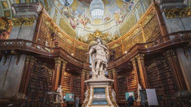 Parodė, kaip atrodo viena įspūdingiausių bibliotekų Europoje: ją verta aplankyti ne tik dėl knygų