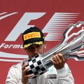 „Formulės-1“ lenktynėse Kanadoje - dar viena L. Hamiltono pergalė