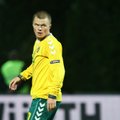 Lenkijos futbolo pirmenybių rungtynėse D.Šernas žaidė 62 minutes