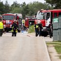 „Ecoservice“ teritorijoje toliau budi ugniagesių pajėgos