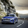 Naujasis „Audi Q8 e-tron“: didesnis efektyvumas ir įveikiamas atstumas, išbaigtas dizainas