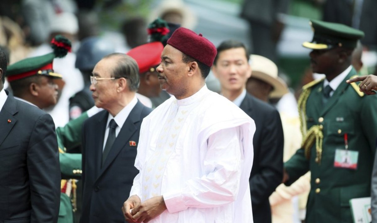 Nigerio prezidentas Mahamadou Issoufou