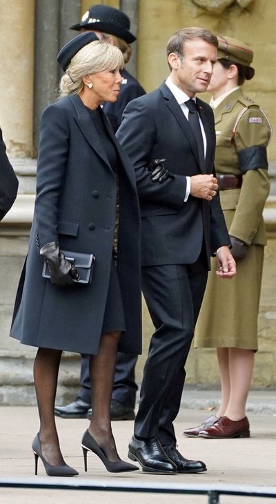 Emmanuelis Macronas ir Brigitte Macron