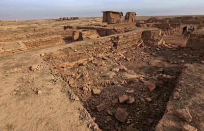Senovinio Nimrudo miesto griuvėsiai