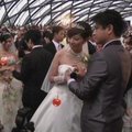 Taivane vykusiose masinėse vestuvėse susituokė daugiau nei 100 porų