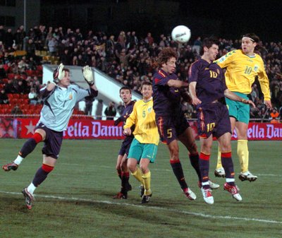 Lietuvos ir Ispanijos futbolininkų akistata 2004 metais