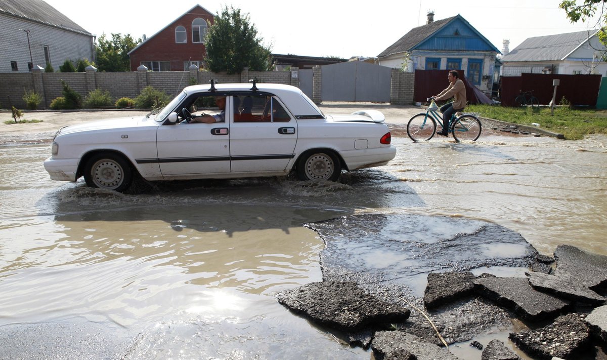 Potvyniai Krasnodaro regione