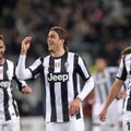 „Seria A“ pirmenybėse - „Juventus“ klubo pergalė prieš „Fiorentina“ bei „Lazio“ ir „Napoli“ komandų lygiosios