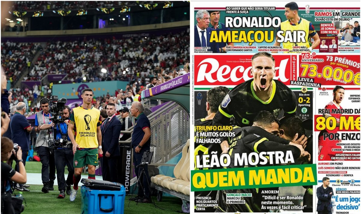 Cristiano Ronaldo Katare ir Portugalijos žiniasklaidoje