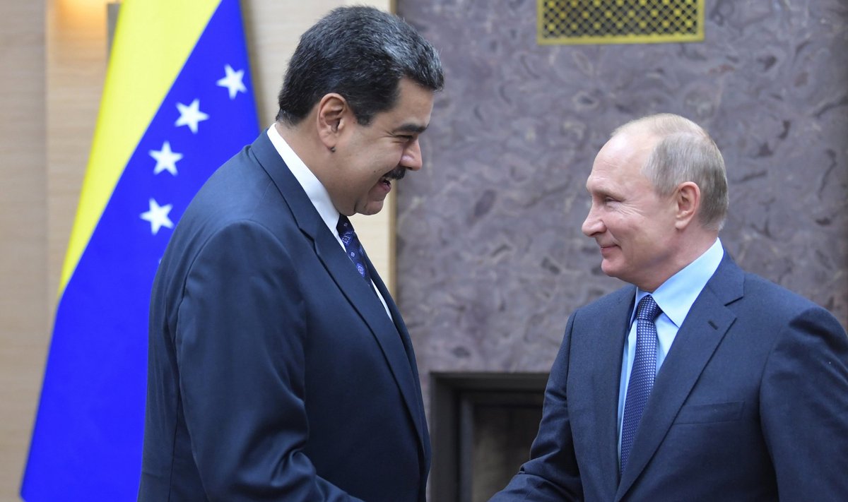 Vladimiras Putinas ir Nicolas Maduro