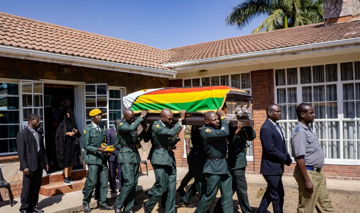 Roberto Mugabe laidotuvės