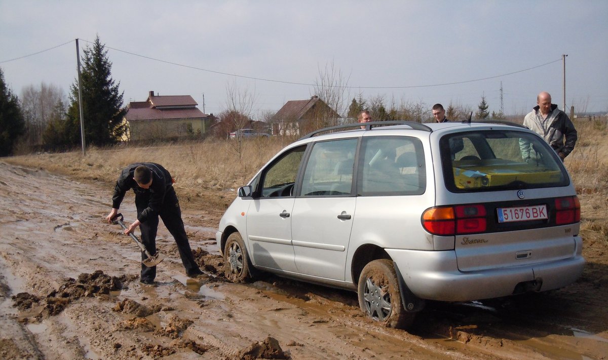 Jurginų gatvė Kauno raj. Ringaudų sen.