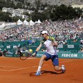 Monte Karlas: S.Wawrinka sutriuškino A.Murray'ų, N.Djokovičiui vėl prireikė trijų setų