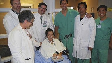 Po gerklų persodinimo operacijos moteris atgavo kalbos dovaną ir uoslę