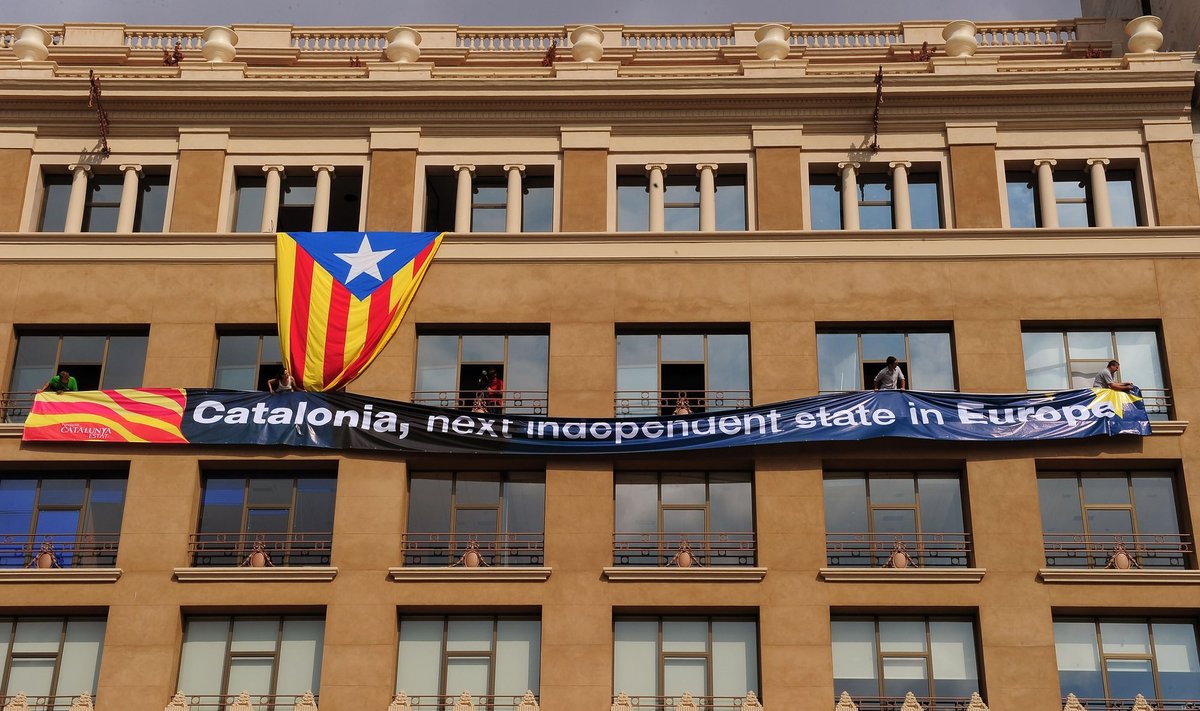 Katalonijos vėliava