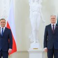 Nausėda perspėja dėl agresyvėjančio Minsko, Duda ragina ES įvesti sankcijas