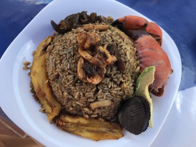 Tipiškas ekvadoriečių patiekalas. Nuotr. iš asmeninio archyvo