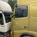 Trakų rajone – sunkvežimių kaktomuša