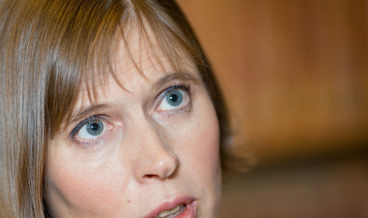 Estijos prezidentė Kersti Kaljulaid