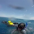 Išgelbėtas septyniolika valandų Koralų jūroje išbuvęs naras
