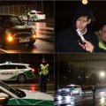 Naktinis policijos reidas Vilniuje: po linksmybių bare draugus parvežti sumanęs jaunuolis gavo skaudžią pamoką