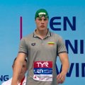 Plaukikas R. Juozelskis pasaulio jaunimo čempionate liko per grybšnį nuo finalo