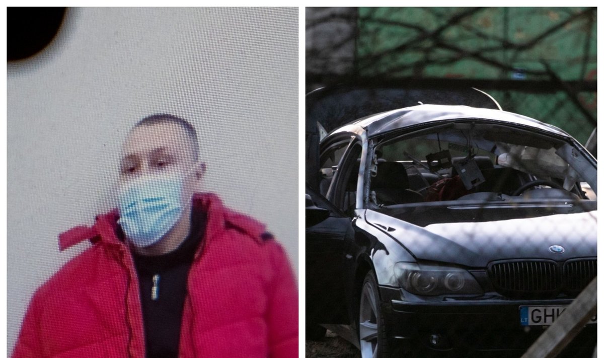 A.Salmanovič ir sprogęs jo automobilis