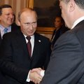 V. Putinas kalbėjosi su P. Porošenka