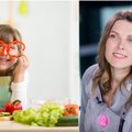 Maisto ekspertė Aida Čepukaitė įvardijo, ką turėtų valgyti vaikai, kad būtų sveiki