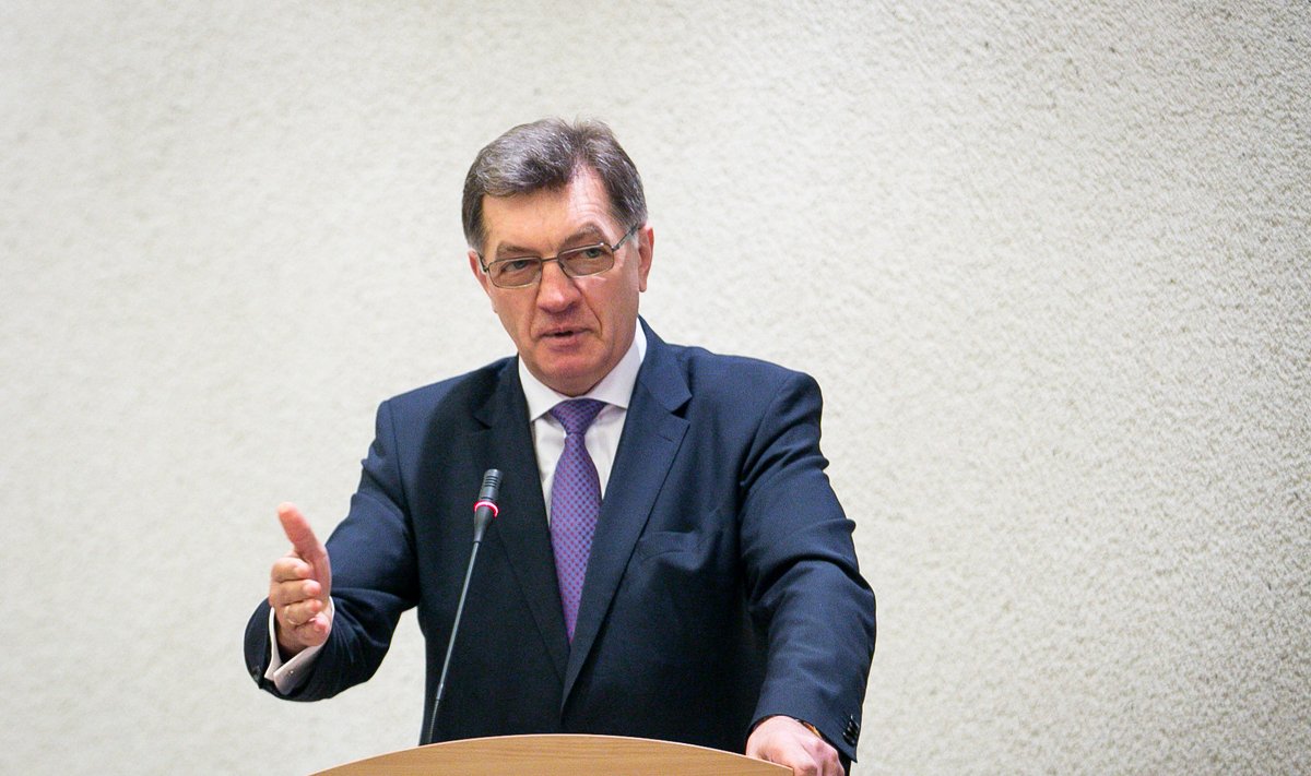 Algirdas Butkevičius, Chairman of the Social Democrat party of Lithuania